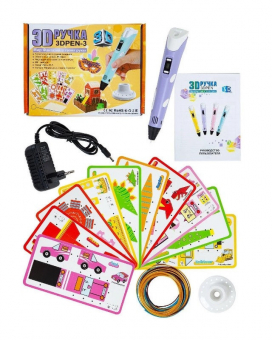 Купить Ручка для моделирования пластиком с LCD и трафаретами оптом